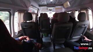 Smulkus Tailando babe fucked in stora pūlingas