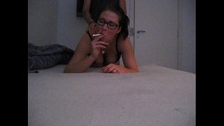 Ysmygu tra ffycin doggystyle