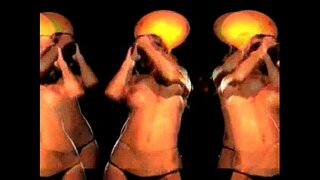 Lap dance with music - psychedelic mode