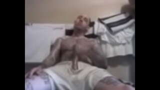 Hvid fyr, stor pik, cum shot