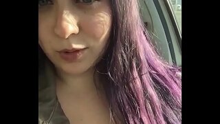 Masterbating στο αμάξι μου