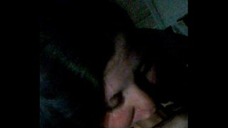 Dika porko bretonio suĉado kaj gagging kiel fuŝa porko 2