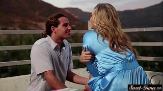 MILF madrasta, cockriding depois de um sexo oral