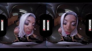 VR Cosplay X Jasmine Webb-en Pussy Ezpainak Inguruan Bilduta Zure Dick