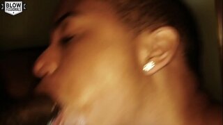 Jelaga jalang dari barat philly dibuat ia menghisap penis