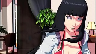 Hinata danza MMD 3D SDM naruto