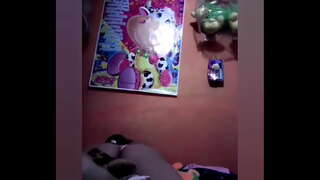 Kaŝa fotilo spiono masturbado