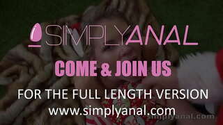 Â�ラウディアMaccのクリスマス肛門-SimplyAnal