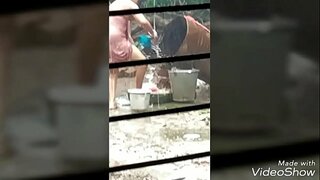 Ciems bhabi rāda viņas pusē kaila ķermeņa, 2