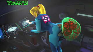 Samus Aran fucked by a monster (sono)